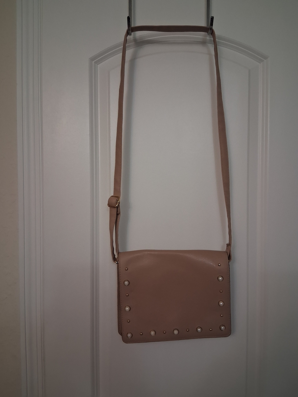 Primark Nude Studded Crossbody Bag